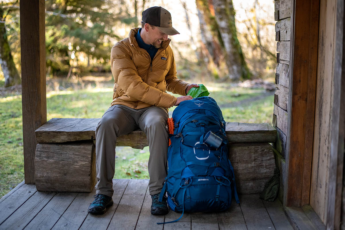 Osprey aether 2025 rain cover